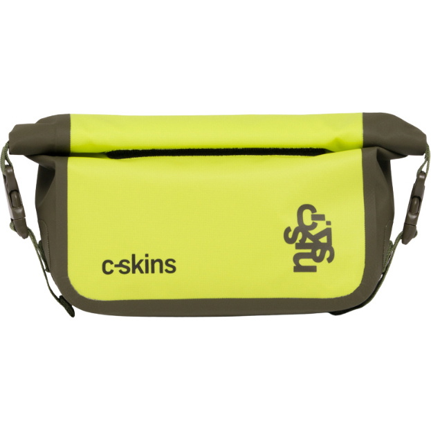 2026 C-Skins Session 2L Dry Bag Waist Pack C-DBWSE2 - Flash Green